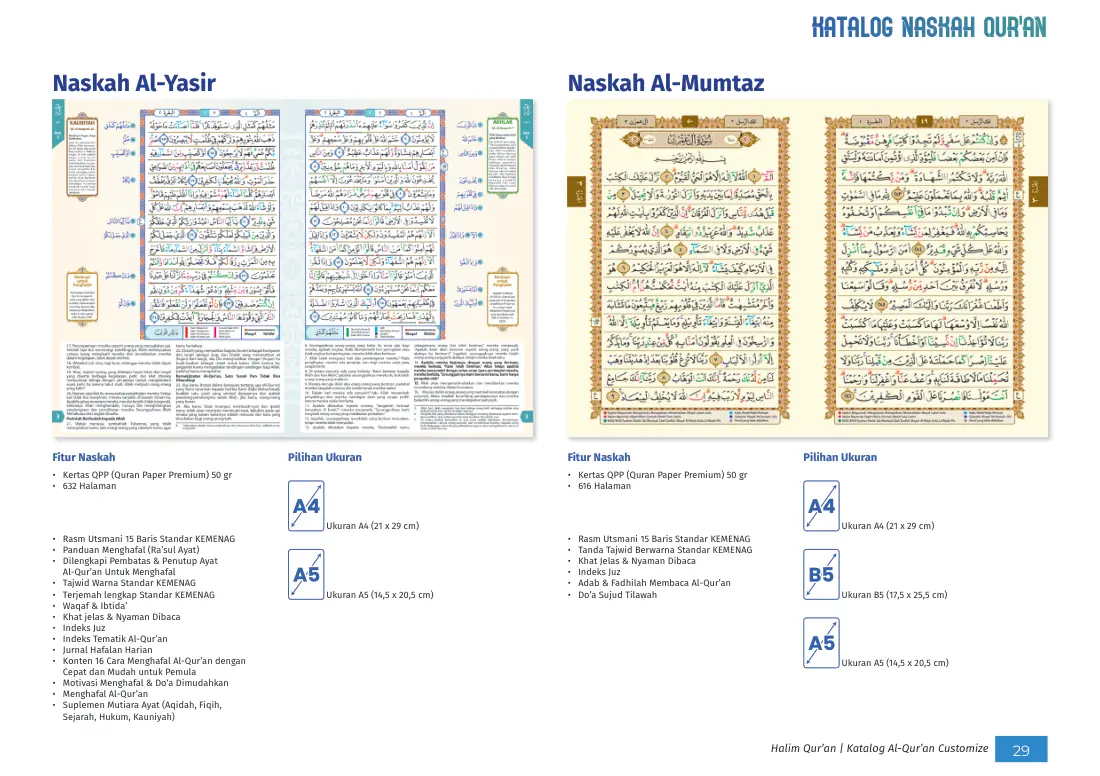 Naskah Al-Yasir · Al-Mumtaz
