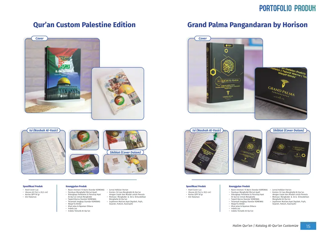 Qur'an Custom Palestine Edition