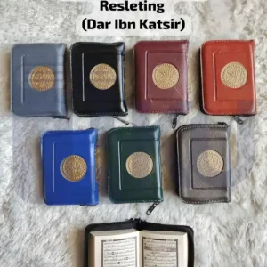 Al-Qur'an 6x8 Qpp 2 Warna Resleting (Dar Ibn Katsir)