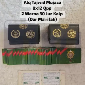 Al-Qur'an Tajwid Mujaza 8x12 Qpp 2wrn 30 Juz Kalp (Dar Ma_rifah)