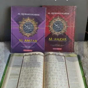 Al-Qur'an Terjemahan Tajwid Perkata Al Amzar A4 Bsr HC Transliterasi (DCP)