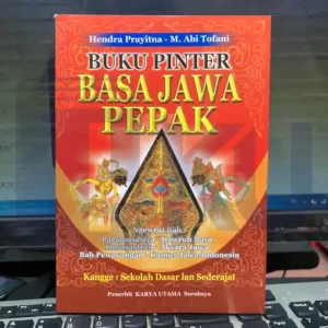 Buku pinter basa jawa pepak CD (KUT)