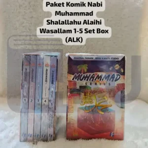Paket Komik Nabi Muhammad Shalallahu Alaihi Wasallam 1-5 Set Box (ALK)
