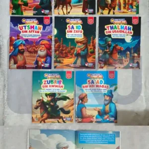 Seri 10 Kisah Teladan Sahabat Nabi Bilingual Full Colour (Cahaya Agc)