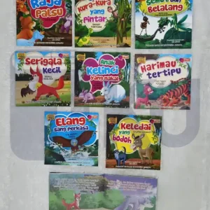 Seri Dongeng Fabel Bilingual Wrn (BIJ)