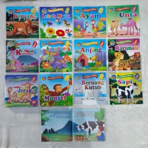 Seri Mengenal Hewan Bilingual Warna (BIJ)