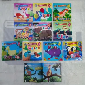 Seri Mengenal Hewan Bilingual Warna (BIJ)