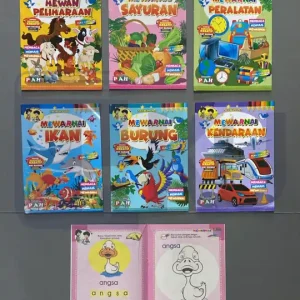 Seri Mewarnai Full Colour (Pag)