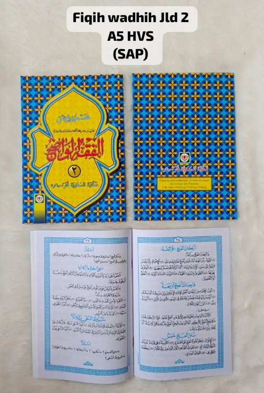 FIQIH WADHIH 2 (SAP) - Kitab Kuning / Pondok | Halim Kitab Utama