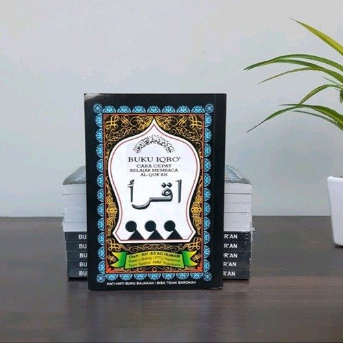 Iqro Bendel Besar Kertas Buram / CD - Buku Pelajaran Sekolah | Halim Kitab Utama
