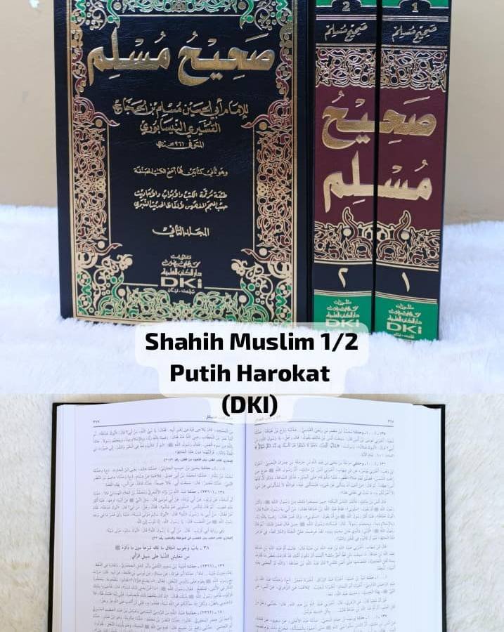 SHAHIH MUSLIM 1/2 PUTIH – HAROKAT - Hadith & Hadith Sciences | Halim Kitab Utama