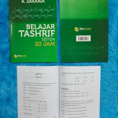 BELAJAR TASHRIF SISTEM 20 JAM “HIJAU” (DAR IBNU AZKA) - Kitab Kuning / Pesantren | Halim Kitab Utama