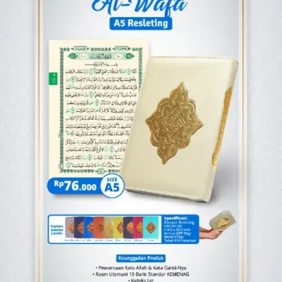 ALQ AL WAFA A5 STD REST - Al-Qur'an | Halim Kitab Utama