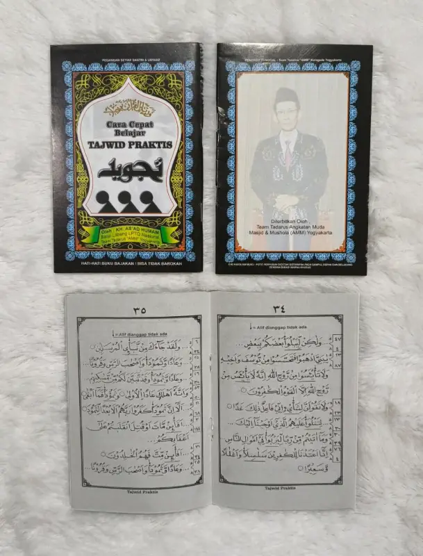 TAJWID PRAKTIS IQRO - Kitab Kuning / Pesantren | Halim Kitab Utama