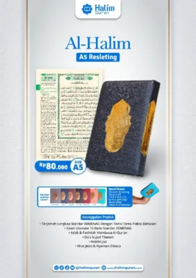 Foto ALQ TERJ AL HALIM A5 STD QPP REST