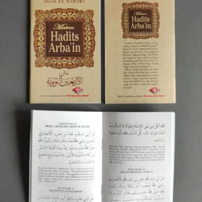 MATAN HADITS ARBAIN SAKU - Kitab Kuning / Pesantren | Halim Kitab Utama