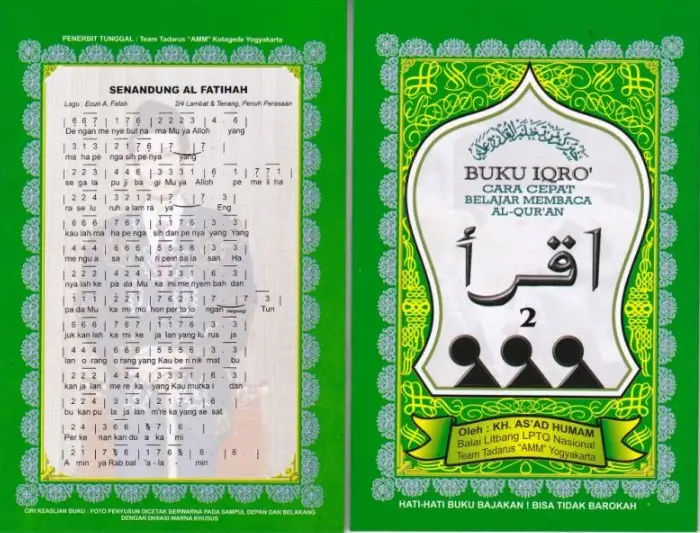 IQRO BSR 2 - Kitab Kuning / Pesantren | Halim Kitab Utama