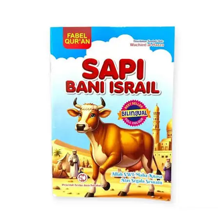 FABEL QURAN “SAPI BANI ISRAIL” BILINGUAL WRN - Kitab Kuning / Pesantren | Halim Kitab Utama