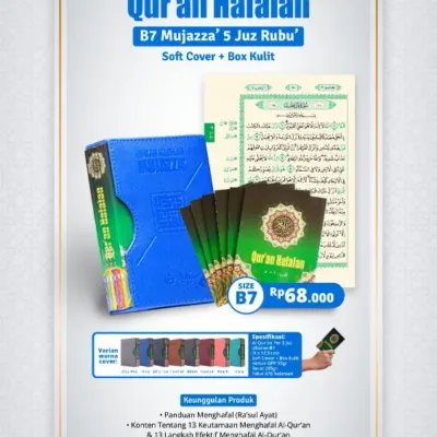 ALQ HAFALAN MUJAZA RUBU 5 JUZ BOX - Hafalan/Mujazza' | Halim Kitab Utama