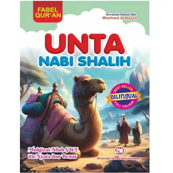 FABEL QURAN “UNTA NABI SHALIH” BILINGUAL WRN - Kitab Kuning / Pesantren | Halim Kitab Utama