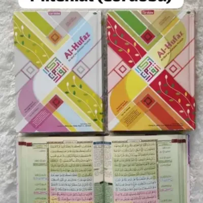 ALQ TERJ HAFALAN AL HUFAZ A5 TGG HC “MUSLIMAH/MILENIAL” - Hafalan/Mujazza' | Halim Kitab Utama
